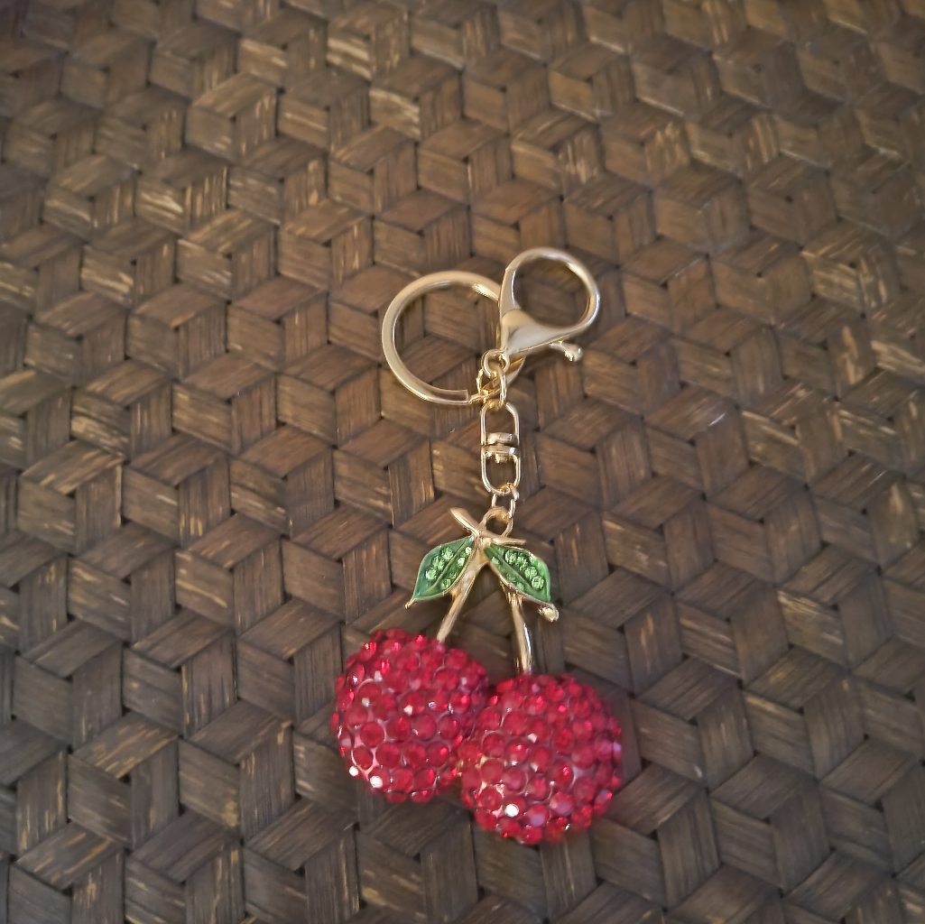 Nwot Cherry Keychain